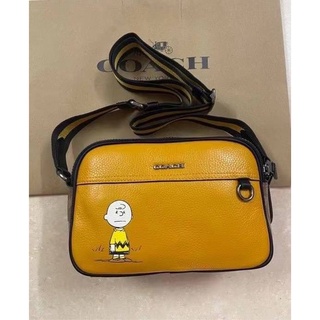 COACH X PEANUTS GRAHAM CROSSBODY WITH CHARLIE BROWN (COACH C4026)