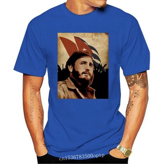 ขายดี เสื้อยืดแขนสั้น พิมพ์ลาย Fidel Castro Che Guevara Cuba สไตล์คลาสสิก สําหรับผู้ชาย M04 FHbfjd33IFlmpl12Size S-5XL