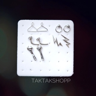 Studs earring silver925