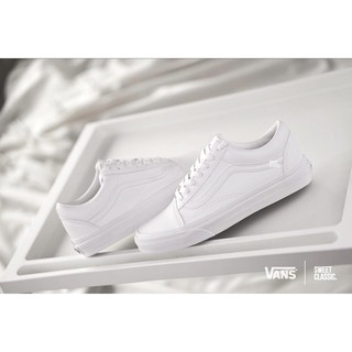 Vans Old Skool Classic Tumble “True White”VN0A38G10DJ..