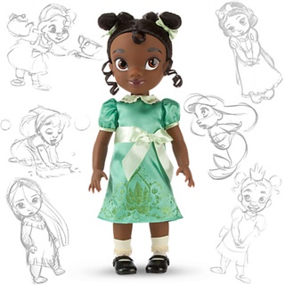 16 inches Disney Animators Collection Tiana Doll ตุ๊กตาดีสนี่ย์ เจ้าหญิงเทียน่า แอนิเมเตอร์ เทียน่า เจ้าหญิงกบ