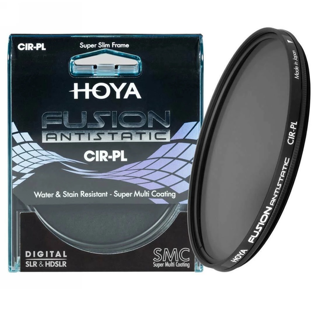 Hoya Fusion ป ้ องกันไฟฟ ้ าสถิตย ์ CPL Filter/Polariser Slim Filter 49/52/55/58/62/67/72/77/82mm Polarizing/Polarizer CIR-PL สําหรับเลนส ์ กล ้ อง