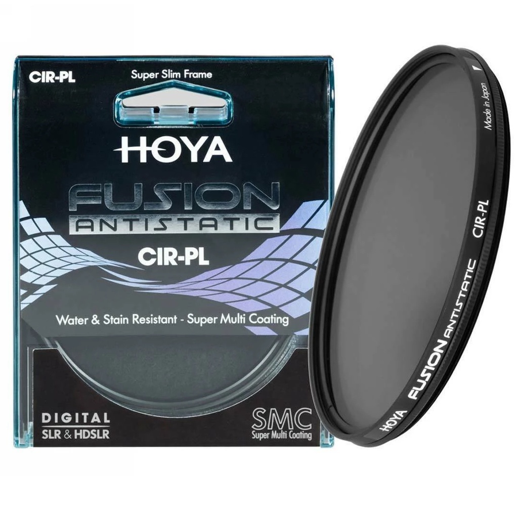 Hoya Fusion Antistatic CPL Filter/Polariser Slim Filter 49/52/55/58/62/67/72/77/82 มม.Polarizing/Pol