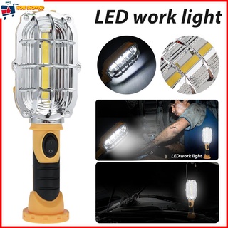 ไฟฉาย LED COB แบบแม่เหล็ก ไร้สาย สําหรับตั้งแคมป์ โรงรถ