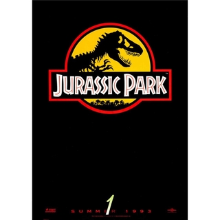 โปสเตอร์ Jurassic Park สไตล์โมเดิร์นสําหรับตกแต่งบ้าน