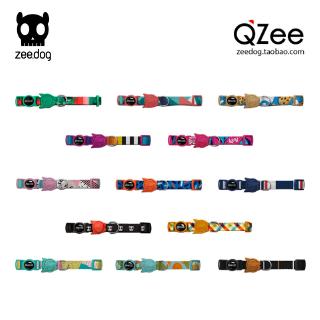 QZee อเมริกัน Zeedog ความปลอดภัยปลอกคอแมวหัวเข็มขัดป้องกันการสลบ