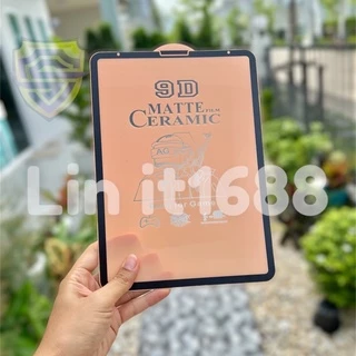 🔥🔥ฟิล์มกระจก ฟิล์มเซรามิก ใช้สำหรับ ipad ฟิล์ม ด้าน ใส เต็มจอ mini 2/3/4/5/6 Gen 7/8/9 11 10.2 7.9 10.5 12.9 10.9 นิ้ว