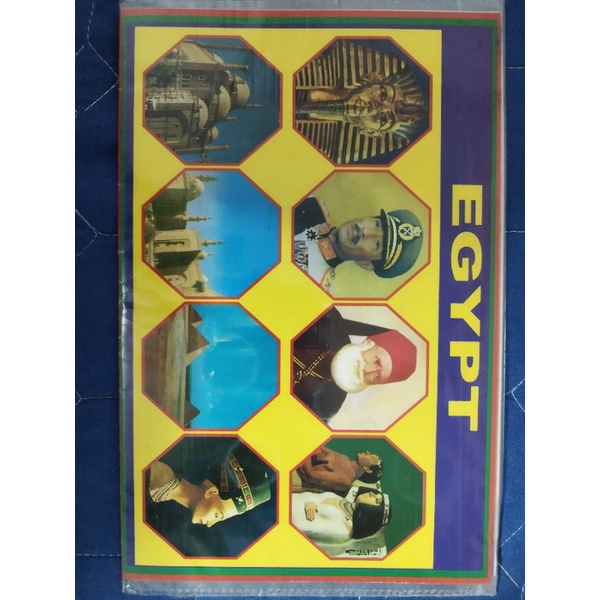 EGYPTIAN COINS & STAMPS 3 ชุด