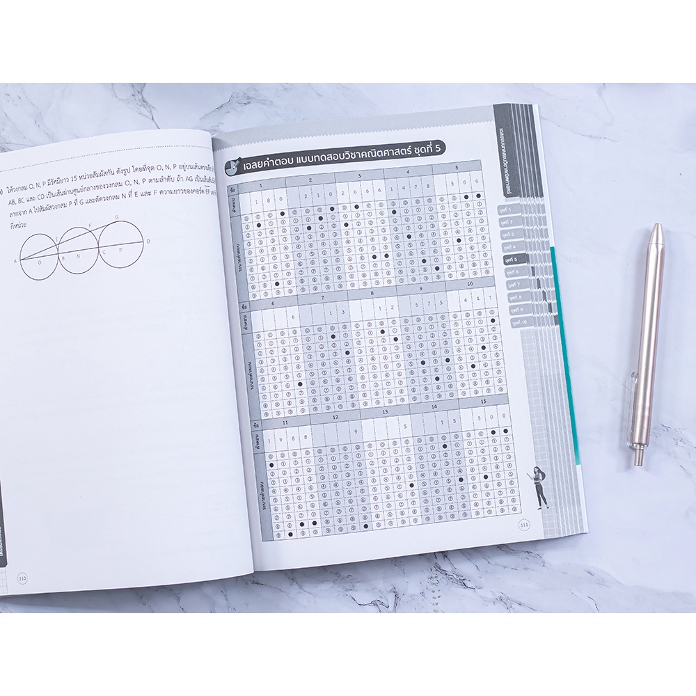 Infopress(อินโฟเพรส)หนังสือ เตรียมสอบเข้ม คณิตศาสตร์ สสวท. ป.6 มั่นใจเต็ม 100 8859161008934 - รูปที่ 7