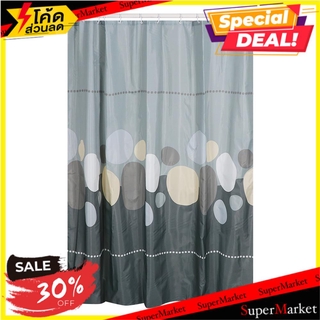 💥โปรสุดพิเศษ!!!💥 ม่านห้องน้ำ POLY WSP SCP-3/A7224 180x180 ซม. ผ้าม่านห้องน้ำ SHOWER CURTAIN WSP SCP-3/A7224 180X180CM