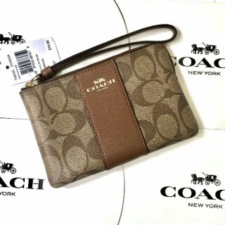 New Coach F58035คล้องมือ S  1ซิบ