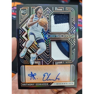2020-21 Panini Obsidian Anthony Edwards RPA Etch Orange Auto 1/25(Jersey Number) SP