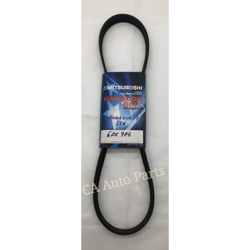 HONDA CIVIC 1.7 S5A MITSUBOSHI FAN BELT 6PK 989