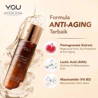 วาย.โอ.ยู โกเด้น เอจ ทู อิน วัน เอสเซนส์ 100 มล.Y.O.U Golden Age 2 in 1 Essence