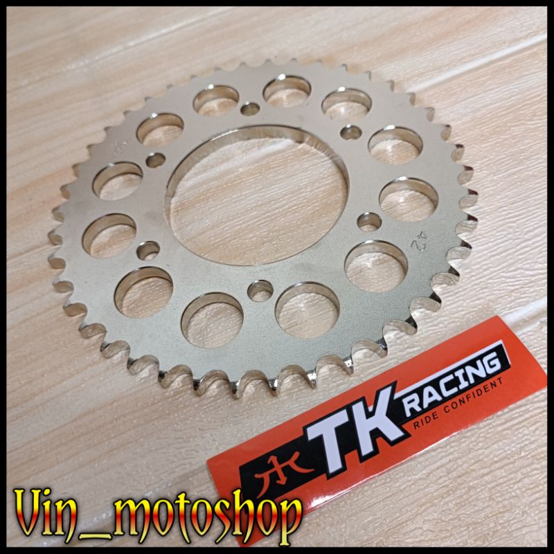 เกียร์หลัง vixion R15 Byson Xabre MX king 428 TK racing original size 37 38 39 40 41 42 43 44 45 46 