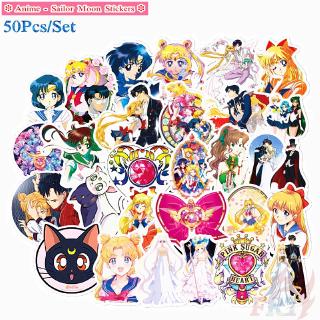 ❉ Sailor Moon - Series 03 Anime สติ๊กเกอร์ ❉ 50Pcs/Set DIY Fashion Luggage Laptop Skateboard Doodle สติ๊กเกอร์