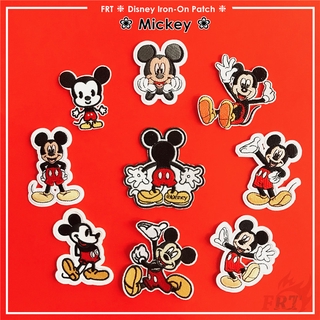 D I S N E Y : Mickey Mouse - แผ่นแพทช์ลายการ์ตูนสําหรับตกแต่งเสื้อผ้า 1 ชิ้น