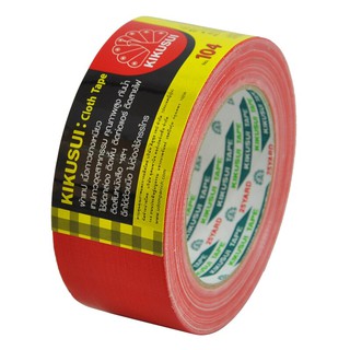 เทปผ้า (2 นิ้ว x 25 หลา) สีแดง คิคุซุย Cloth tape (2 inches x 25 yds), ??red kikusui