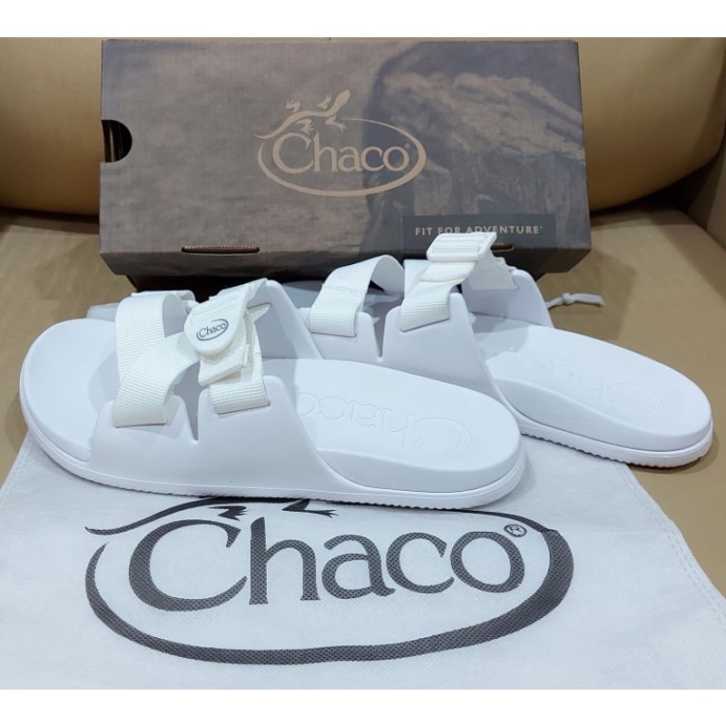 🤍 รองเท้าเตะสีขาว ยี่ห้อ Chaco 🤍