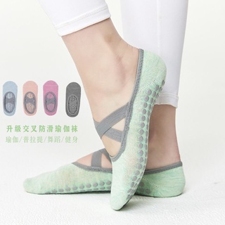🧦 ถุงเท้ากันลื่น ออกกำลังกาย pilates โยคะ yoga 🧦04