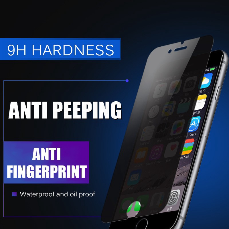 Huawei P40 Y9 Prime 2019 Nova 2i 5i  6 7 SE 7SE 5Z 5G Mate 10 20X 30 Pro Honor 8X Max 20 Lite V9 V10 Vivo Y5s S6 Anti Spy Tempered Glass Privacy Screen Protectors Anti-Fingerprint Shock Resistance