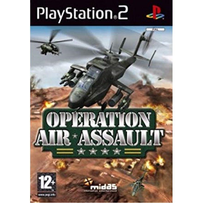 Ps2 เกมส์ Operation Air Assault (เกมนี้เป็น VCD)