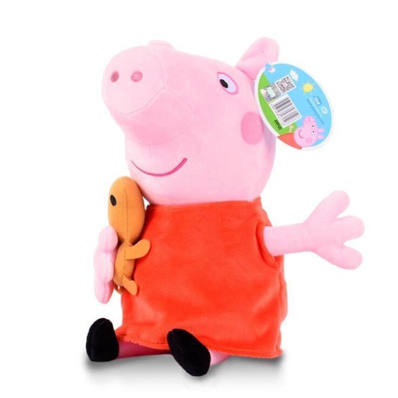 ตุ๊กตาPeppa Pig George Pepa Pig Family 19ซม.