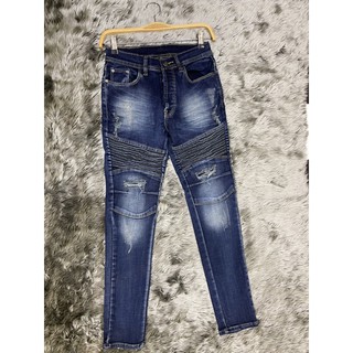 Biker Jeans พร้อมส่งค่ะ
