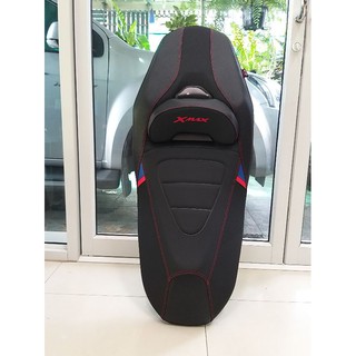 เบาะ xmax 300 Sport เคฟล่า สวยสไตล์คนรักรถ/ นางฟ้าช้อป/ คุณฟ้าช้อป/vk.shop