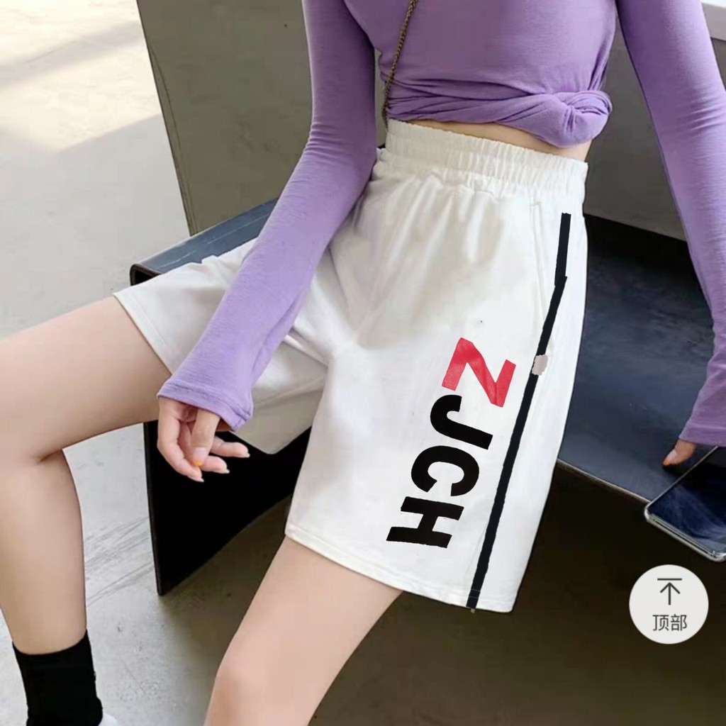 กางเกงขาสั้นผู้หญิง#สวยใหม่ผ้ายืดใส่สบายของมาใหม่ที่สุด มี3ไชล์3xL 4XL 5XL/147มีกระเป๋าข้างสองใบมีเชือกผูกด้วย