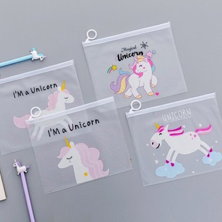 ซอง PVC ลาย unicorn 🦄