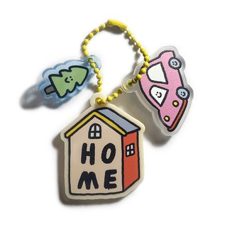 ssktmmee - keyring set ชุด 3 ชิ้น (home)