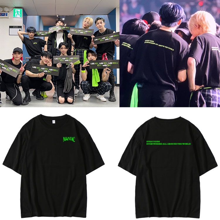 พร้อมส่ง เสื้อ StrayKids MANIAC CONCERT