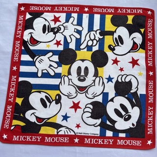 Mickey mouse ผ้าเช็ดหน้ามิกกี้เม้าส์