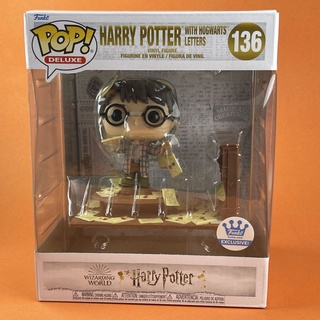 Funko POP Harry Potter with Hogwarts Letters 20th Anniversary Deluxe Funko Shop Exclusive 136