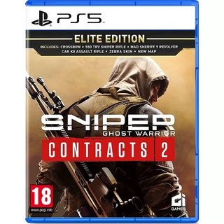 ผ่อนได้ 0% Sniper Ghost Warrior Contracts 2 [Elite Edition] for PS5 ภาษาอังกฤษ แผ่นใหม่ในซีล รูปตรงปก