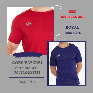 Tee Shirt, Canterbury Core Vapodri Superlight Poly logo Tee, เสื้อคอกลม