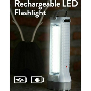 ไฟฉายชาร์จได้ ไฟฉุกเฉิน LED อเนกประสงค์ Rechargeable LED Flashlight