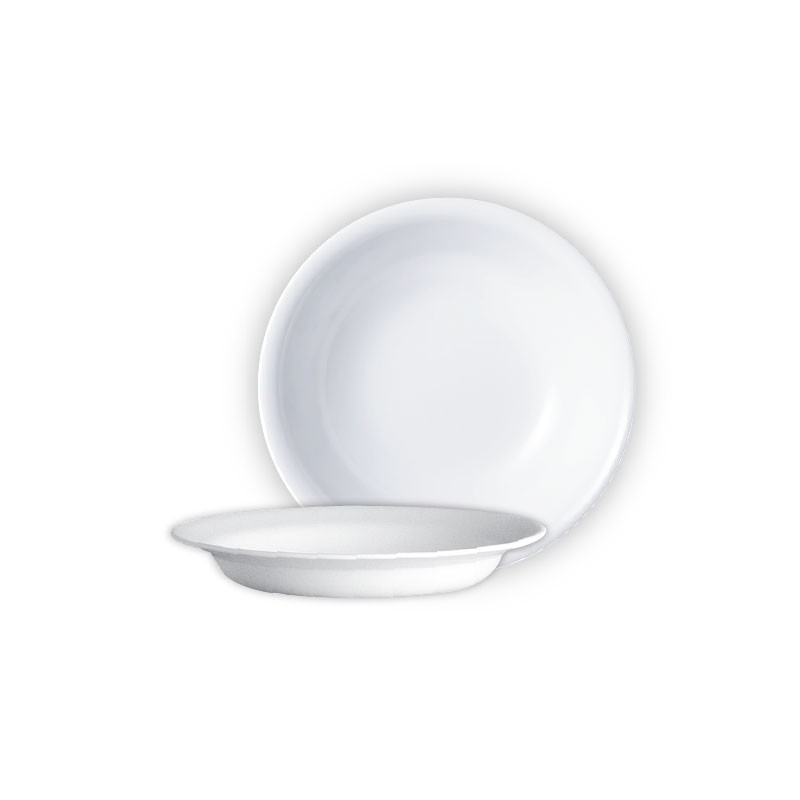 Corelle Just White จานซุปมีขอบ ขนาด 21 ซม.จำนวน 2 ชิ้น / C-03-415 N LP-2