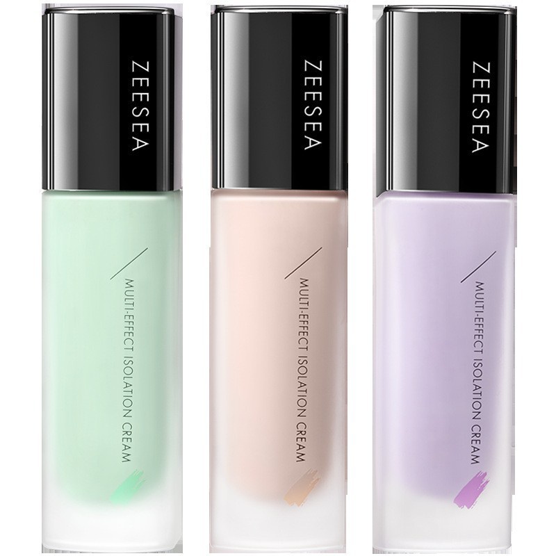 Zeesea Base Cream Liquid Foundation คอนซีลเลอร์ที่มองไม่เห็นรูขุมขน Primer ครีมให้ความชุ่มชื้นแต่งหน้า