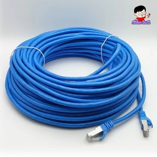 🚀 สายแลน CAT6 รองรับสปีดสูงสุด 1000 เมก ได้จริง ⚡ หัวเหล็ก แข็งแรง ทนทาน 🔨
