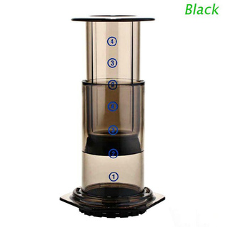 เครื่องชงกาแฟเอสเพรสโซ่สีดําแบบพกพาสําหรับ Aeropress Machine