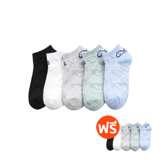 โปรโมชั่น : W-058 ถุงเท้า ถุงเท้าแฟชั่น ลายน่ารัก เนื้อผ้านุ่ม