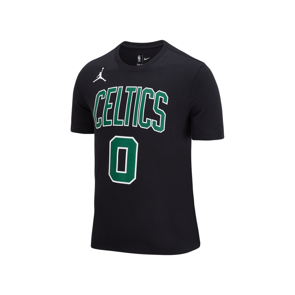 เสื้อยืด ผ้าฝ้ายแท้ พิมพ์ลาย Celtics Tatum Statement Edition Jordan James