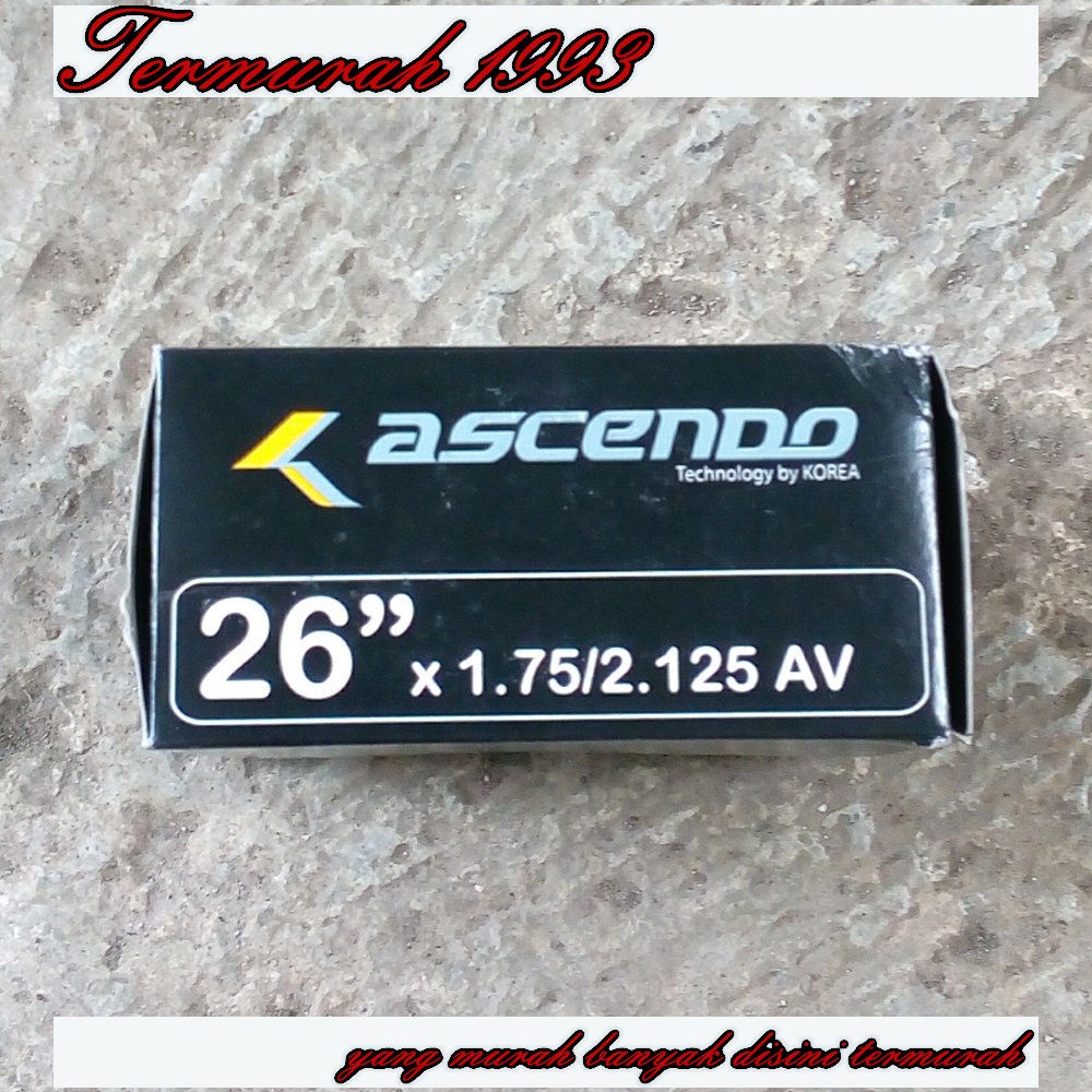 ยางในจักรยาน Ascendo 26x1.75-2.125 AV