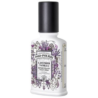 Poo-Pourri : PPRLV-004-CB* สเปรย์ดับกลิ่นห้องน้ำ Before-You-Go Toilet Spray 4-Ounce Bottle, Lavender Vanilla