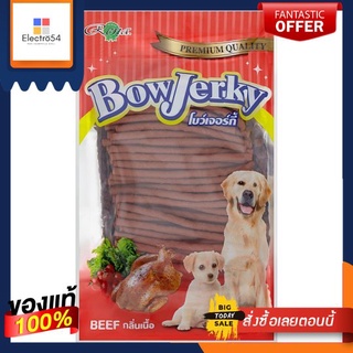 โบว์เจอร์กี้รสเนื้อ 800กรัม ฟรี100กรัมBOW JERKY BEEF 800 G. FREE 100 G.