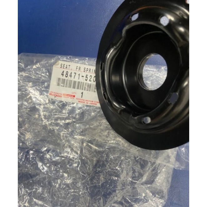 เหล็กรองสปริงคอลย์หน้า L-R  VIOS 07-2012/NCP93 YARIS NCP91 (2008-2013) FRONT COIL SPRING SEAT แท้ รา