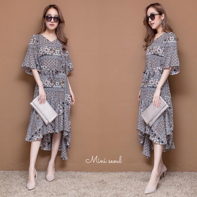 MN129🌹Bohemian Maxi Dress