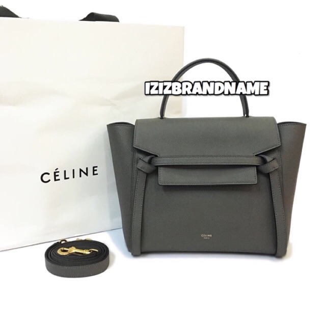 Celine Micro Belt Bag Grey